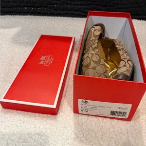 Coach - Brown Ballet Flats - 9M